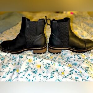 Black booties